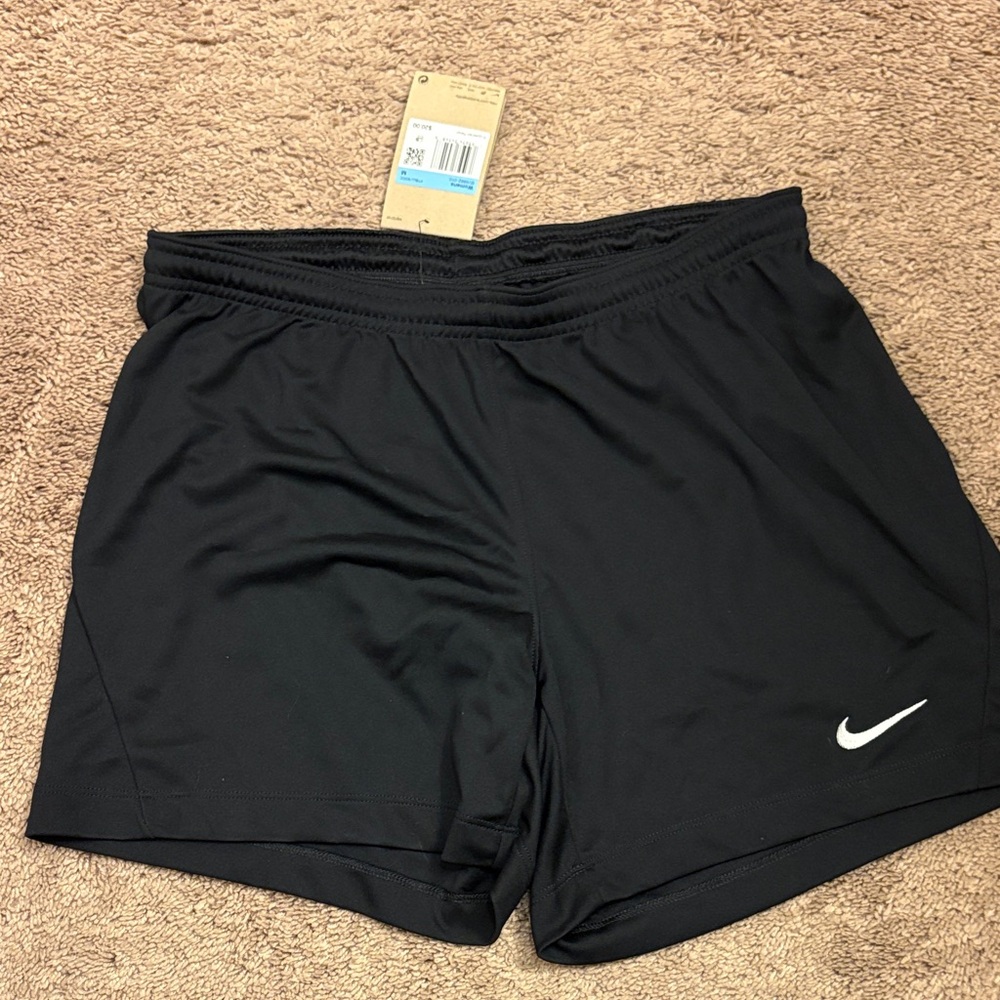 Nike Black Soccer Shorts Medium womens